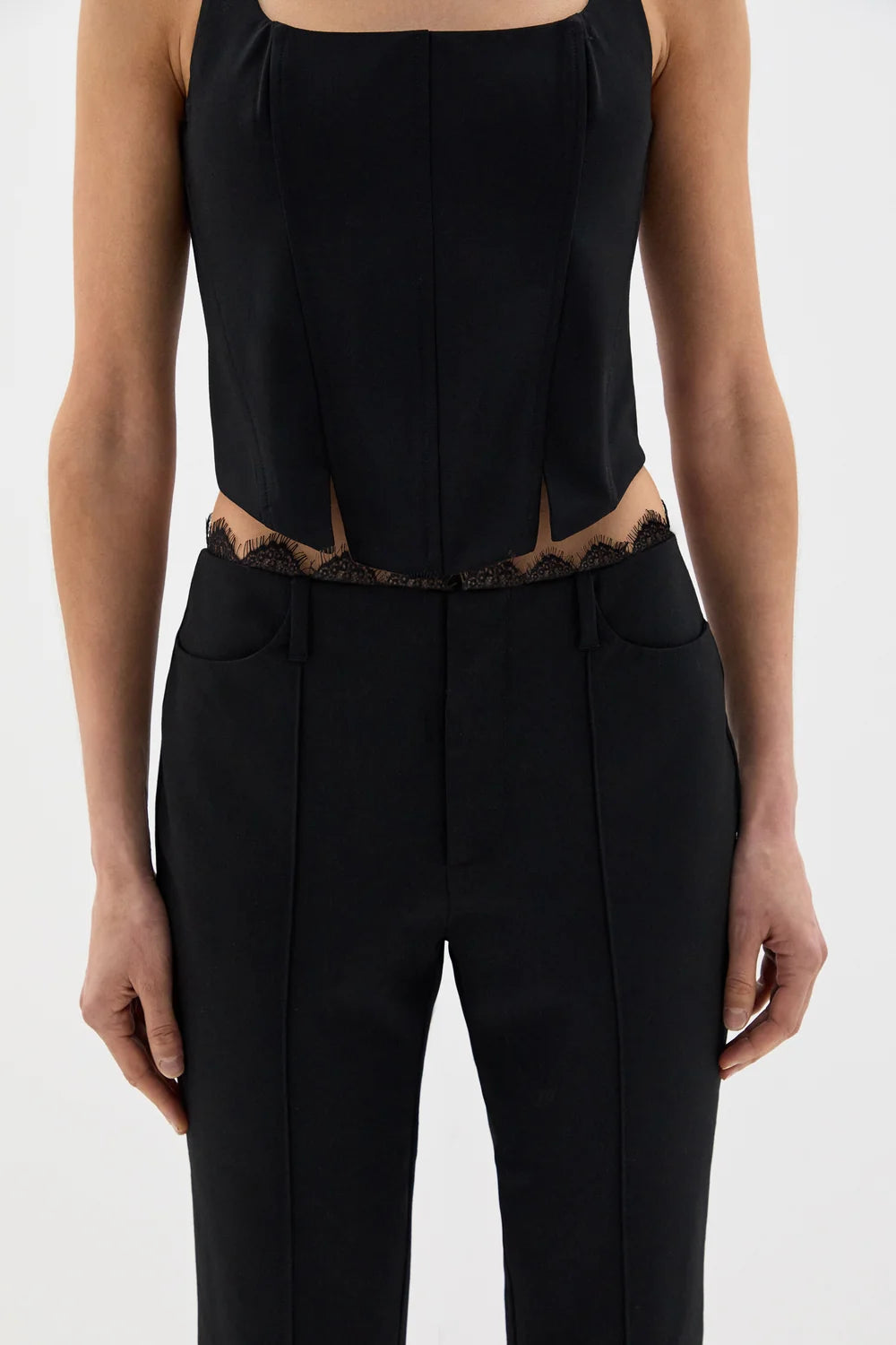 Sir Miller Lace Capri Pant