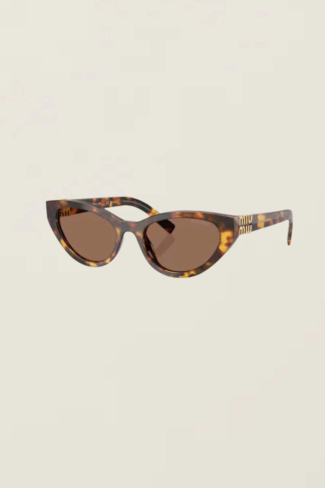 Miu Miu Cat Eye Sunglasses 0MU A04SF Tortoise