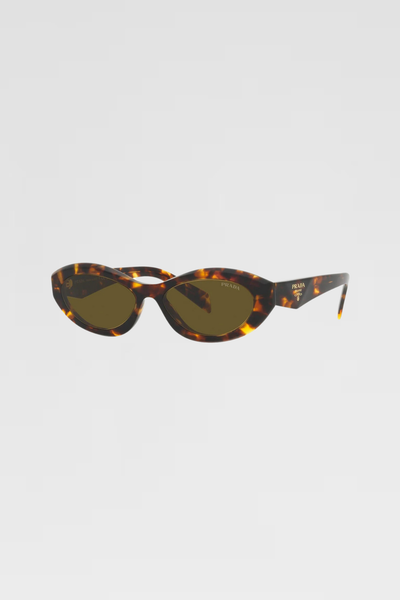 Prada Oval Sunglasses Honey 0PR 26ZS – Laneway Boutique Prada Oval Sunglasses Honey 0PR 26ZS – Laneway Boutique