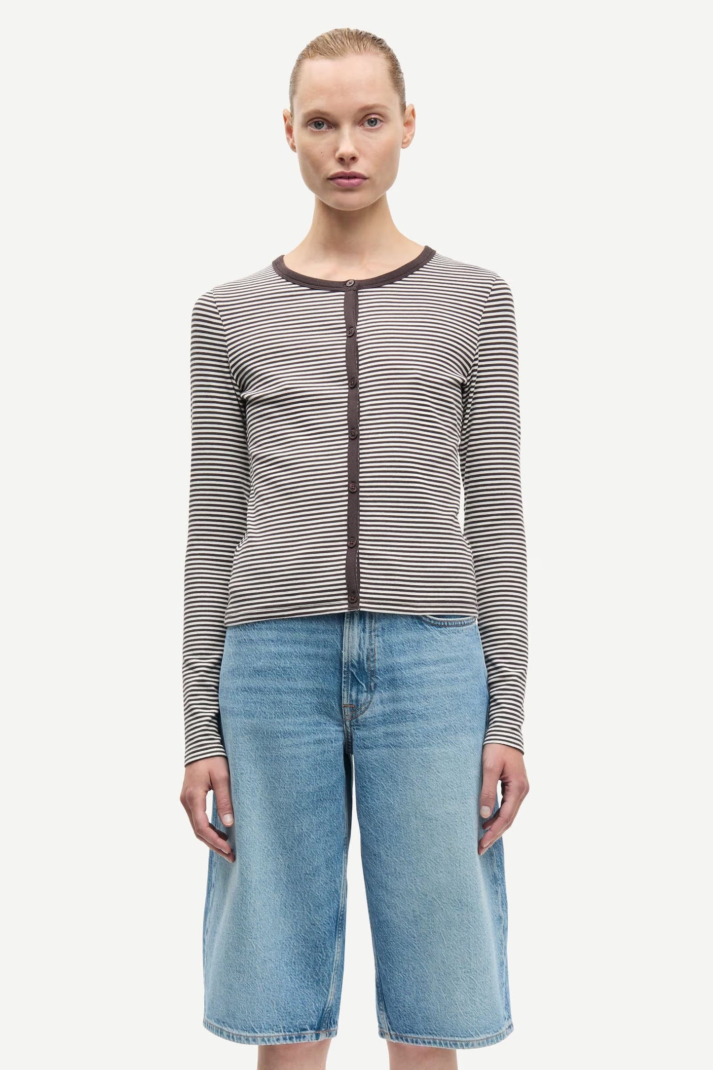 Saalexo LS cardigan Mulch St