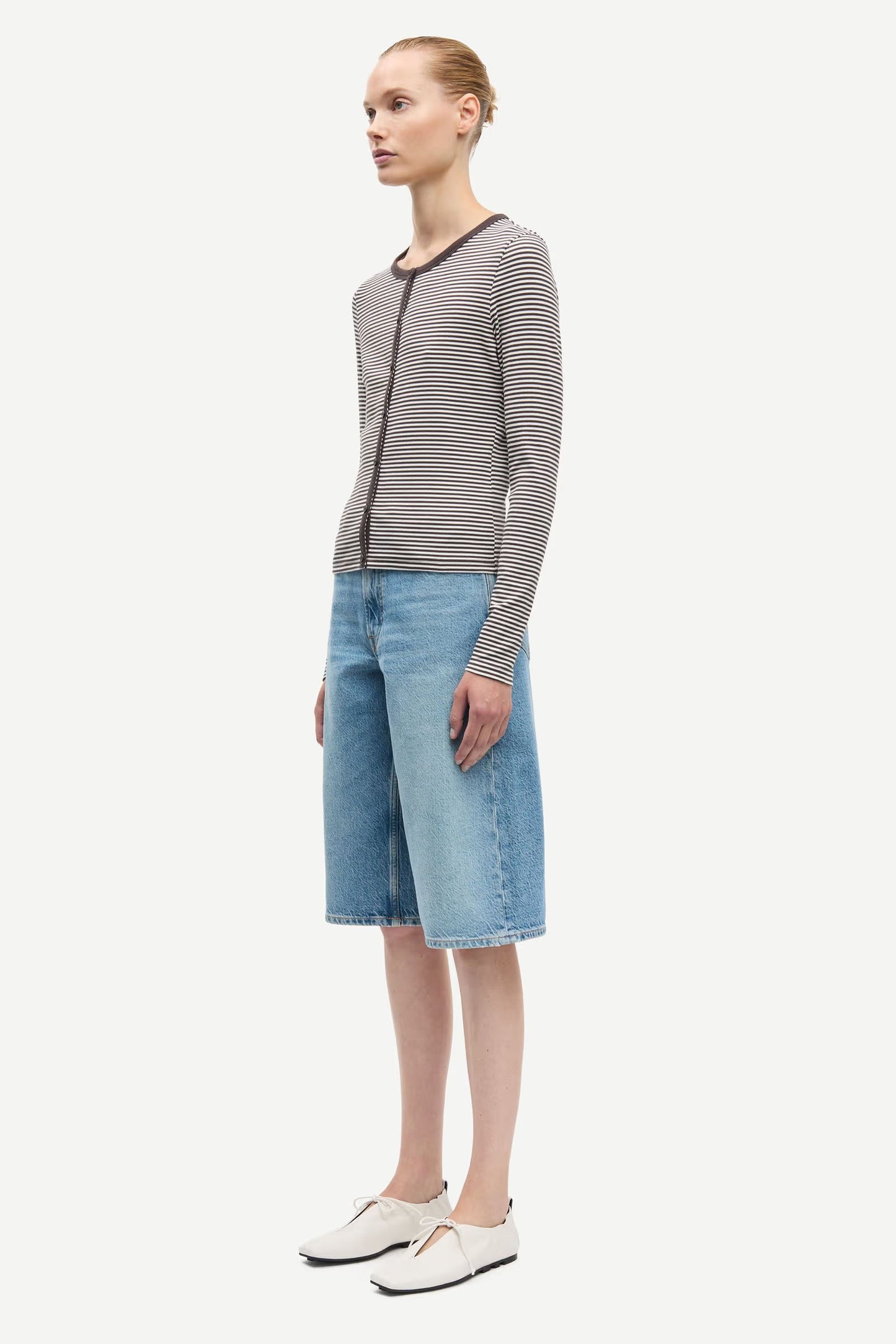 Saalexo LS cardigan Mulch St