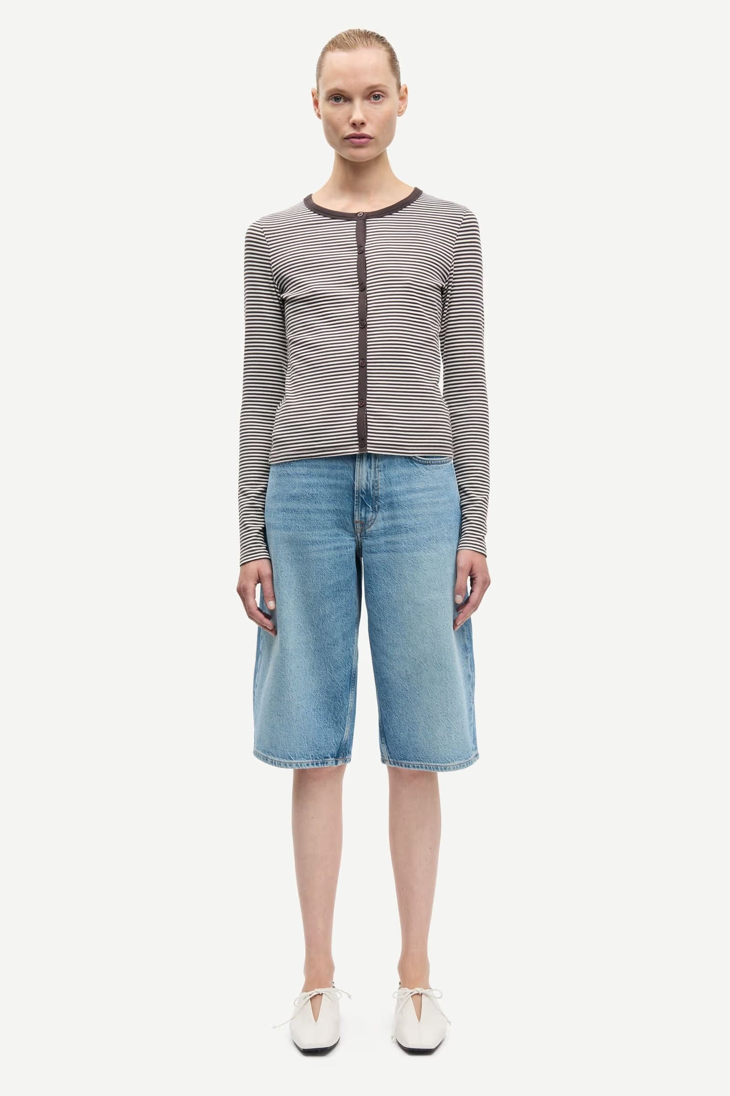 Saalexo LS cardigan Mulch St