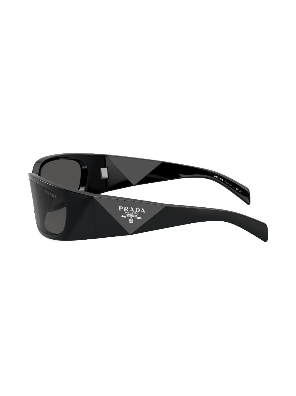 Prada Rectangle Sunglasses Black PRADA 0PR A14S