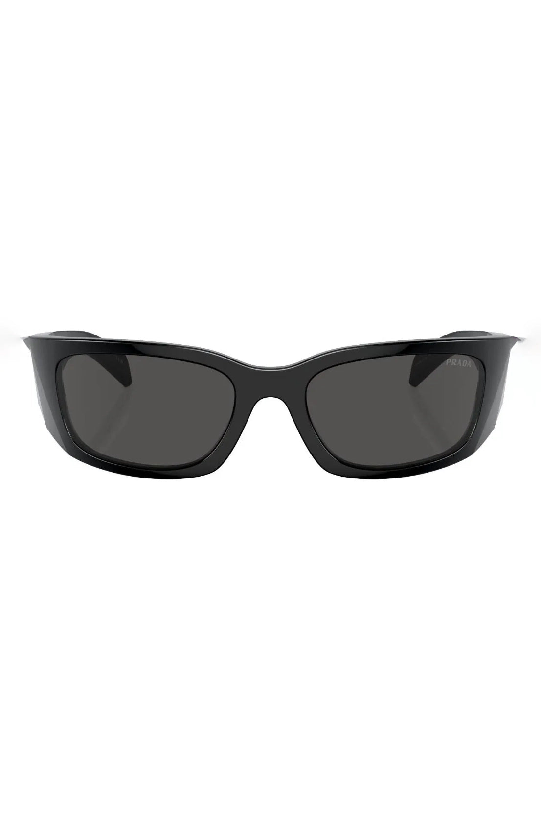 Prada Rectangle Sunglasses Black PRADA 0PR A14S