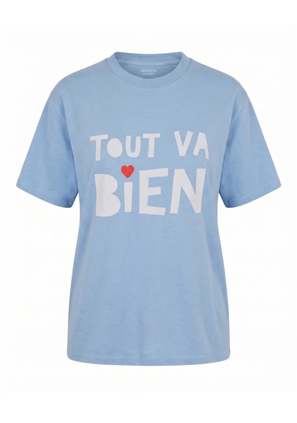 Auguste Tout Va Bien Boyfriend Tee Blue