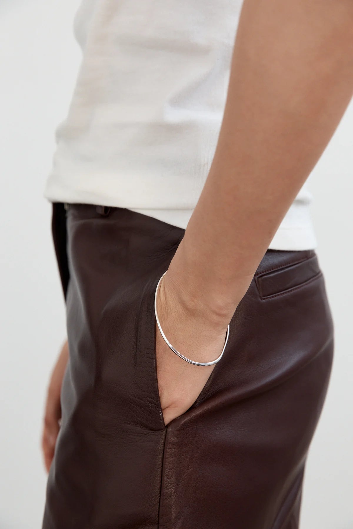 Daija Bangle Sterling Silver