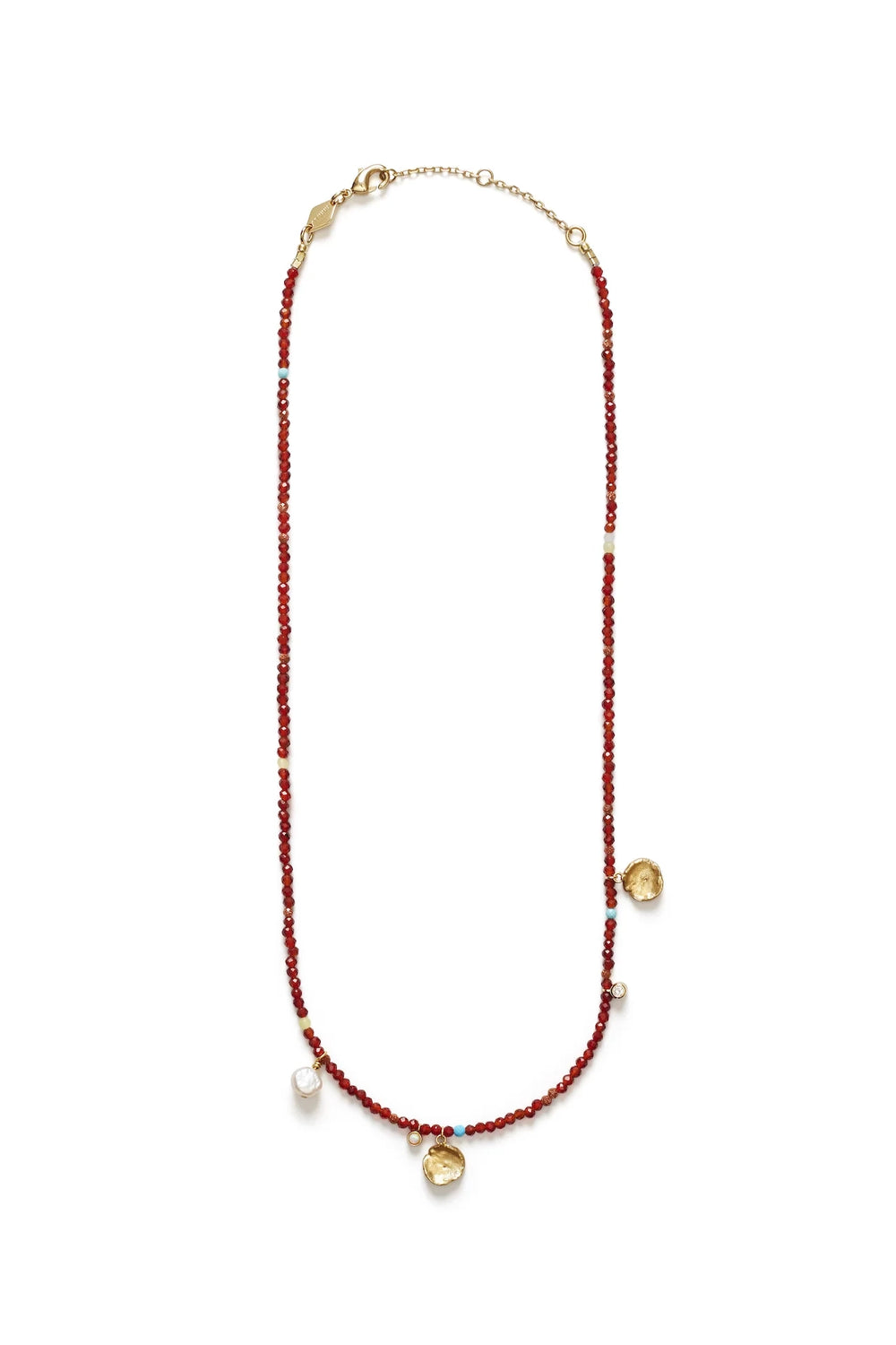 Maroon Harmony Necklace