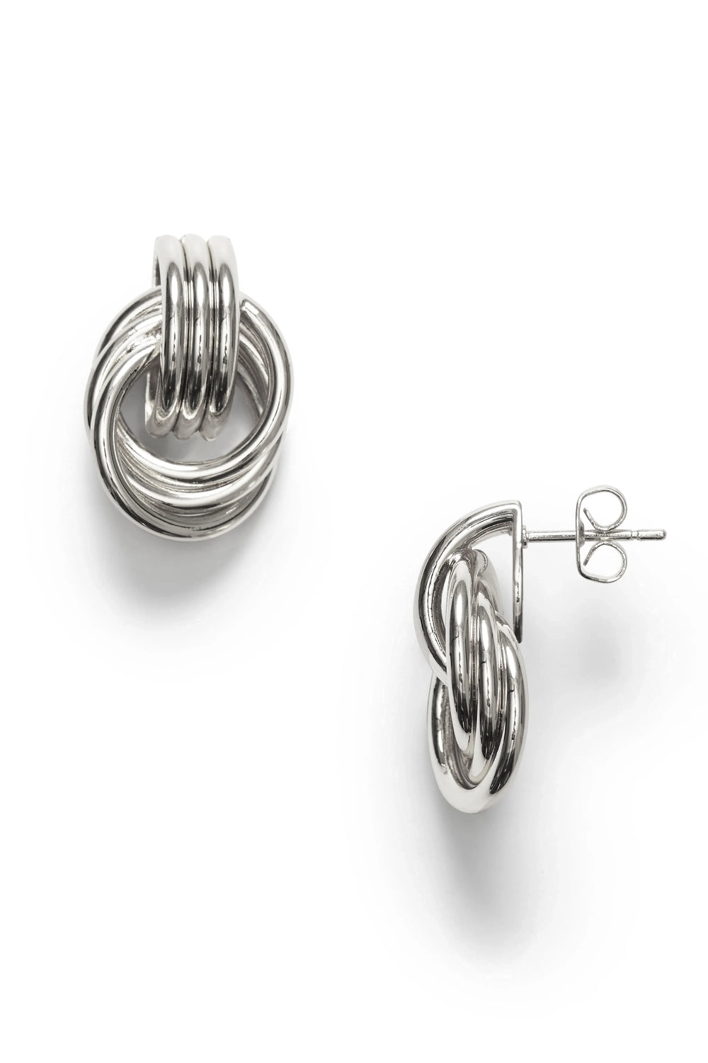 Triplet Earring Silver