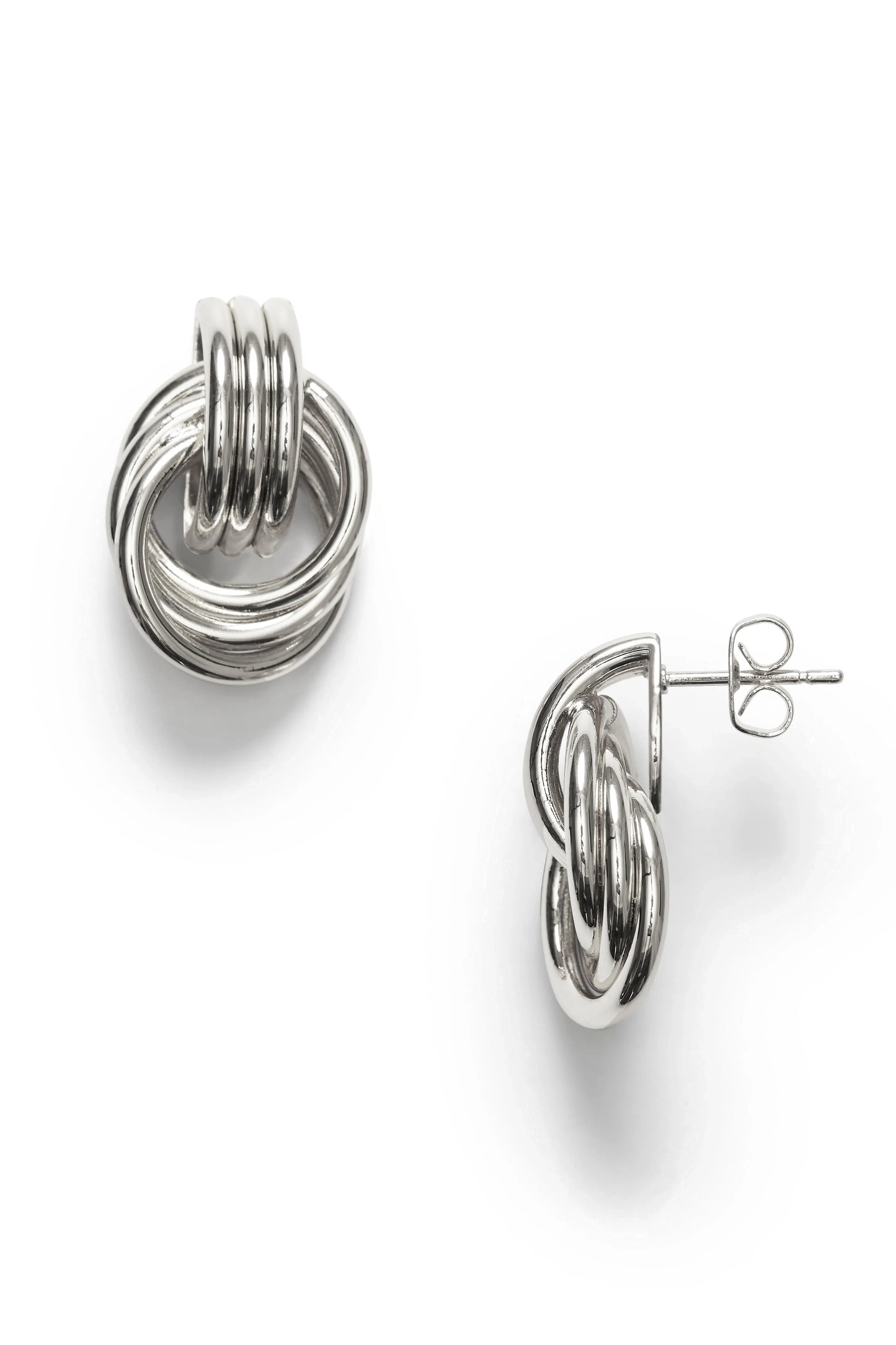 Triplet Earring Silver
