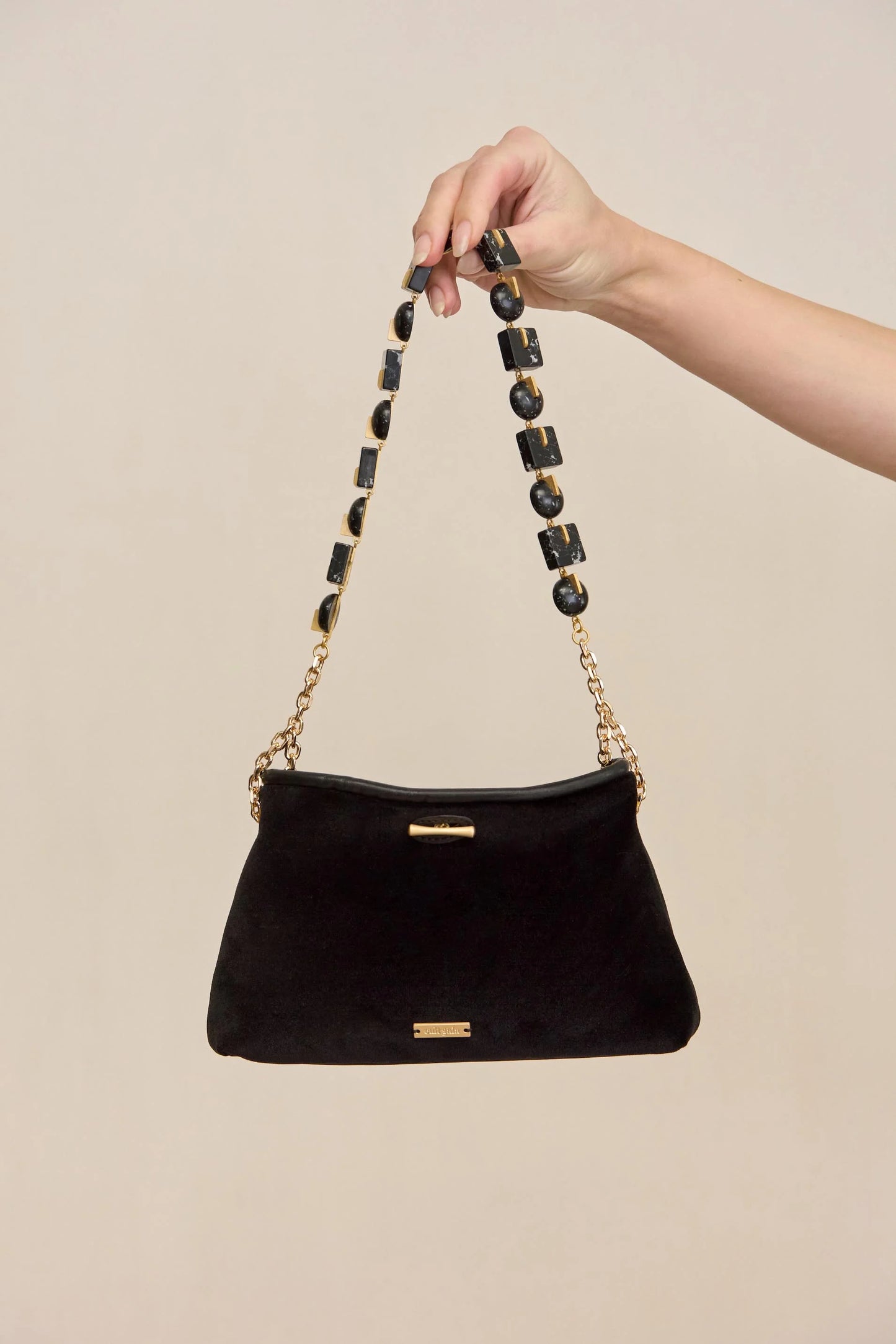 Cult Gaia Kiraz Mini Bag Black