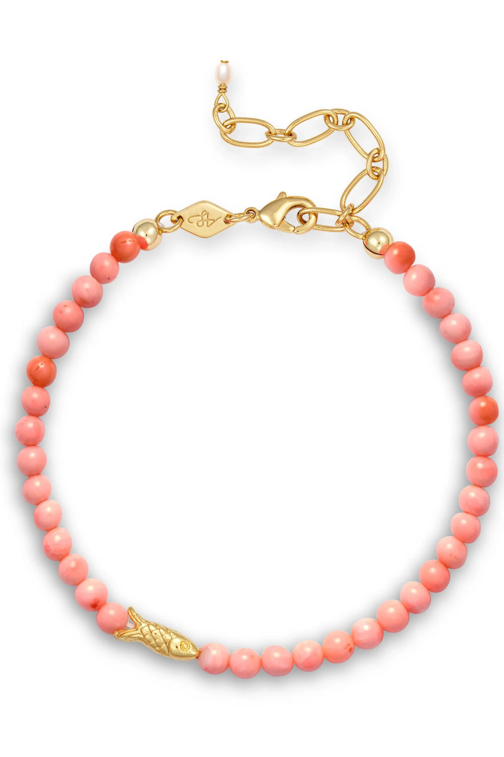 Fingerling Bracelet Bisque