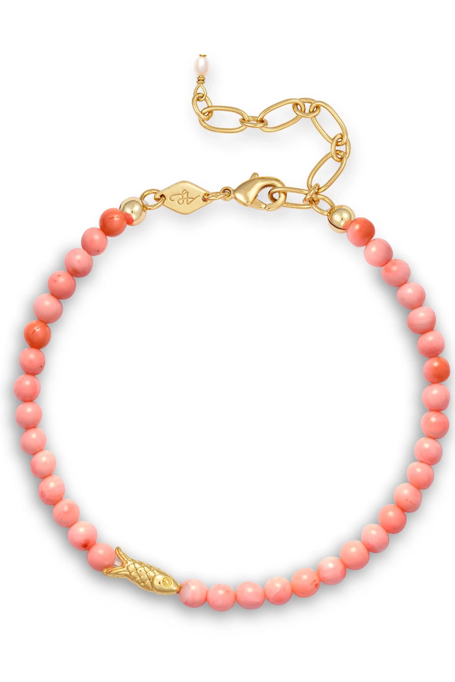 Fingerling Bracelet Bisque