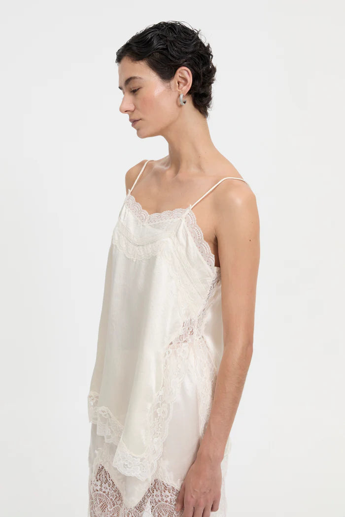 lily white camisole Blanca Lily Top Cream