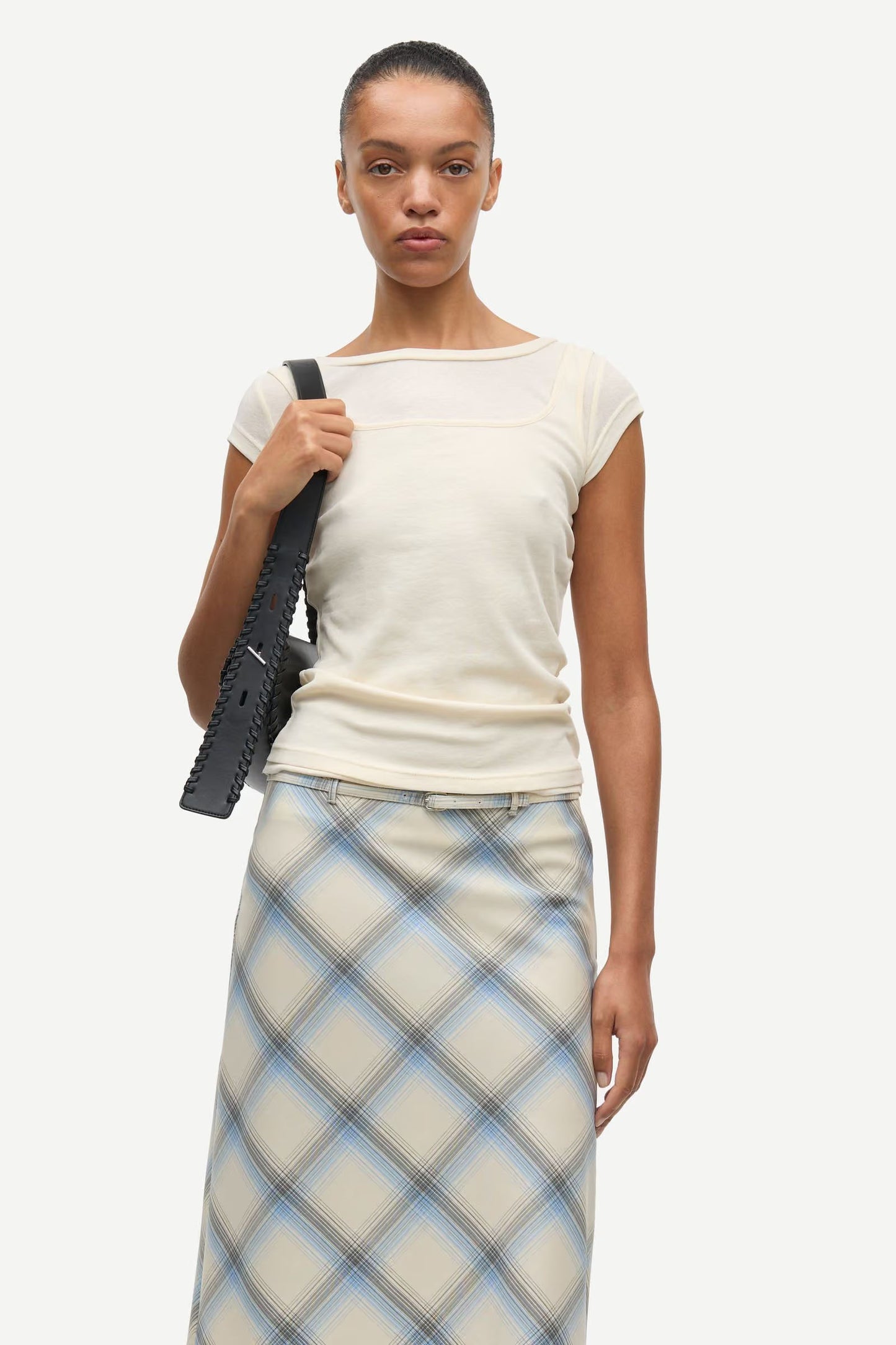 Samsoe Samsoe Savenice tshirt ivory