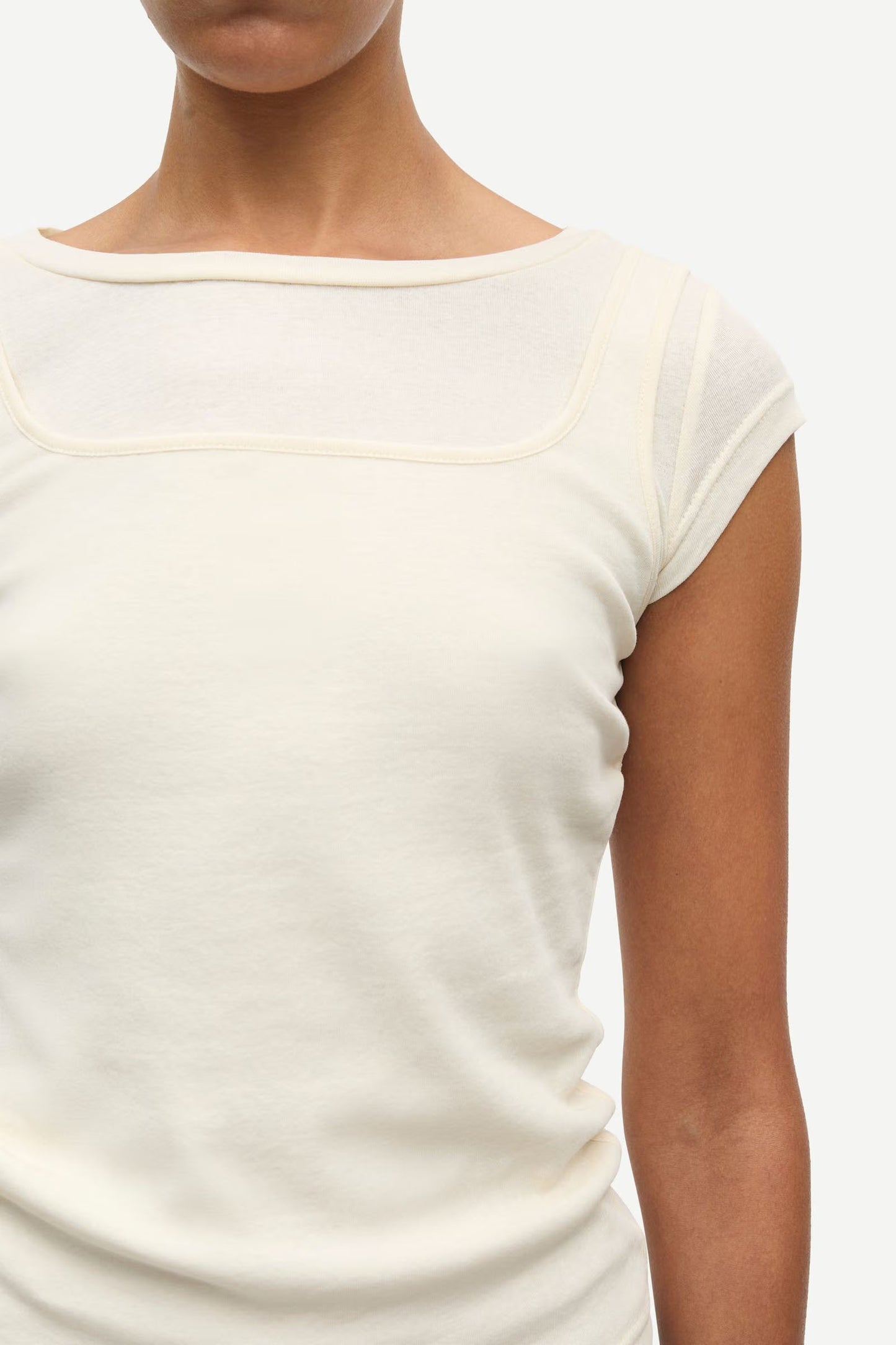 Samsoe Samsoe Savenice tshirt ivory