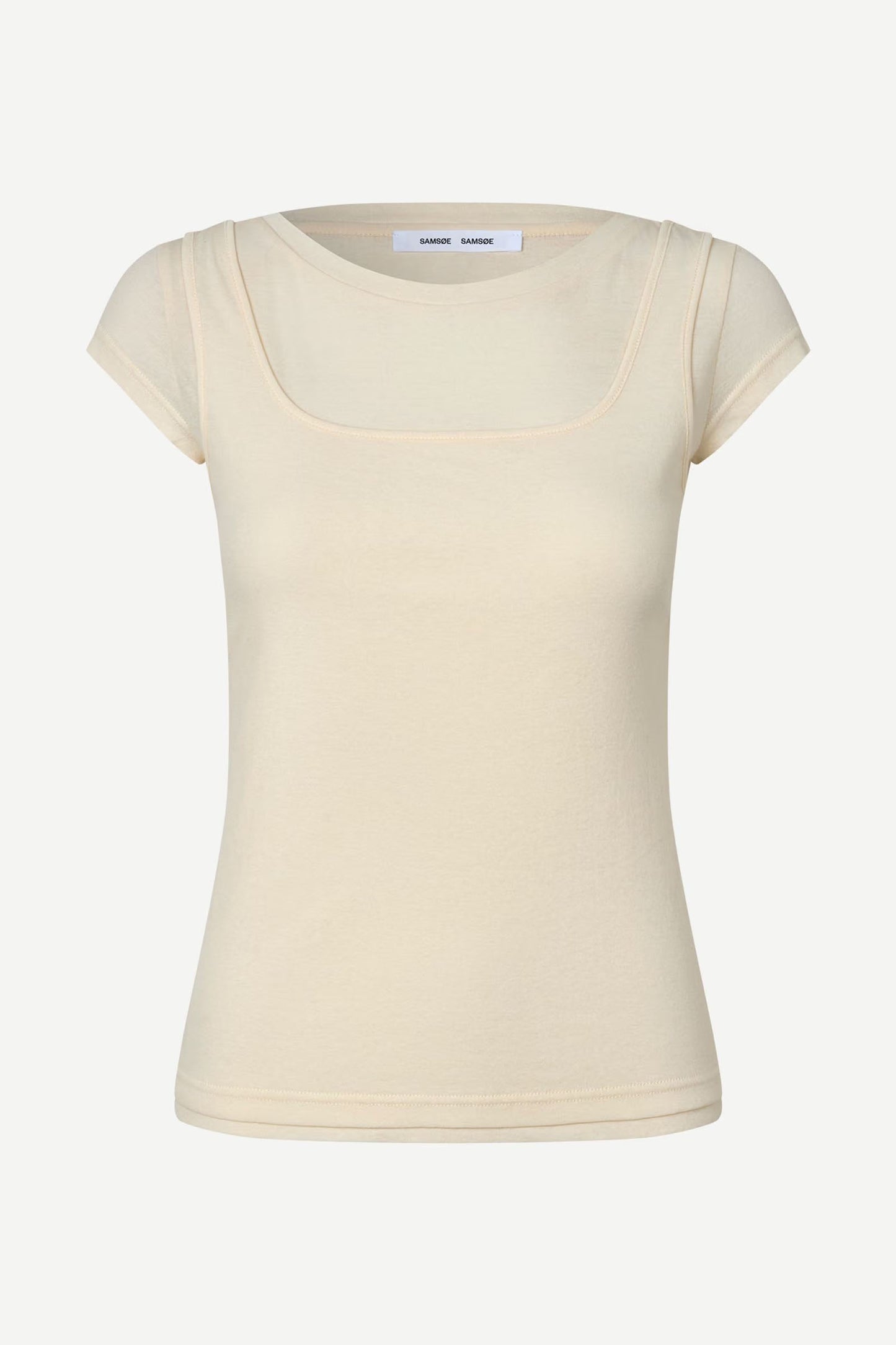 Samsoe Samsoe Savenice tshirt ivory