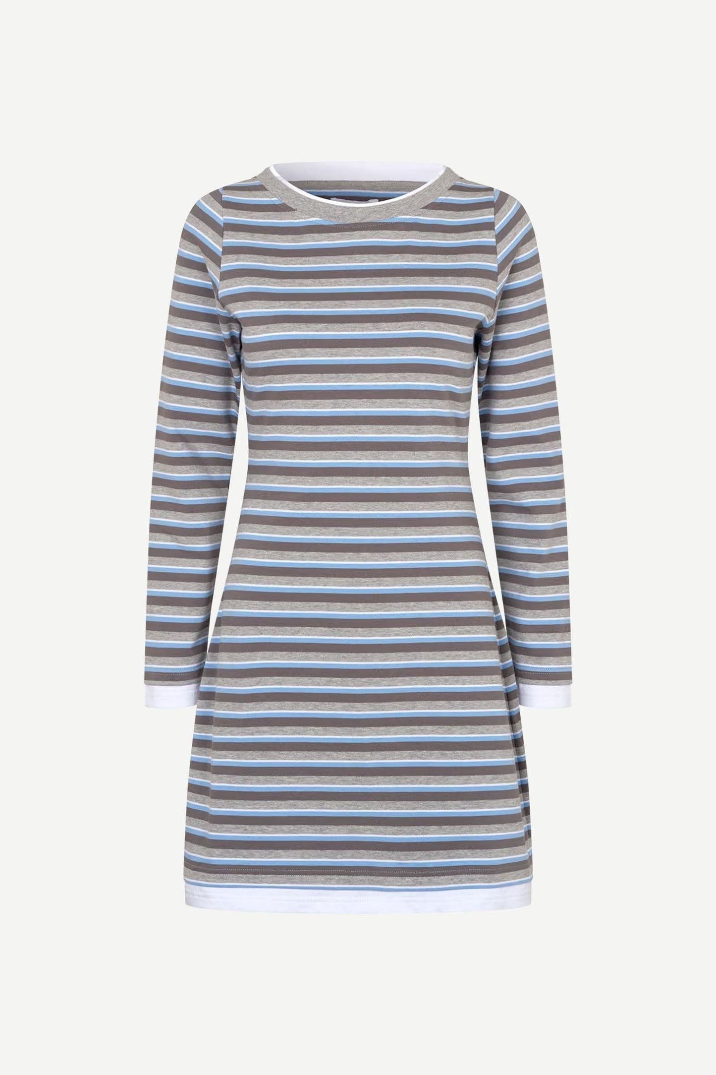Samsoe Samsoe Samadison Dress Grey Blue