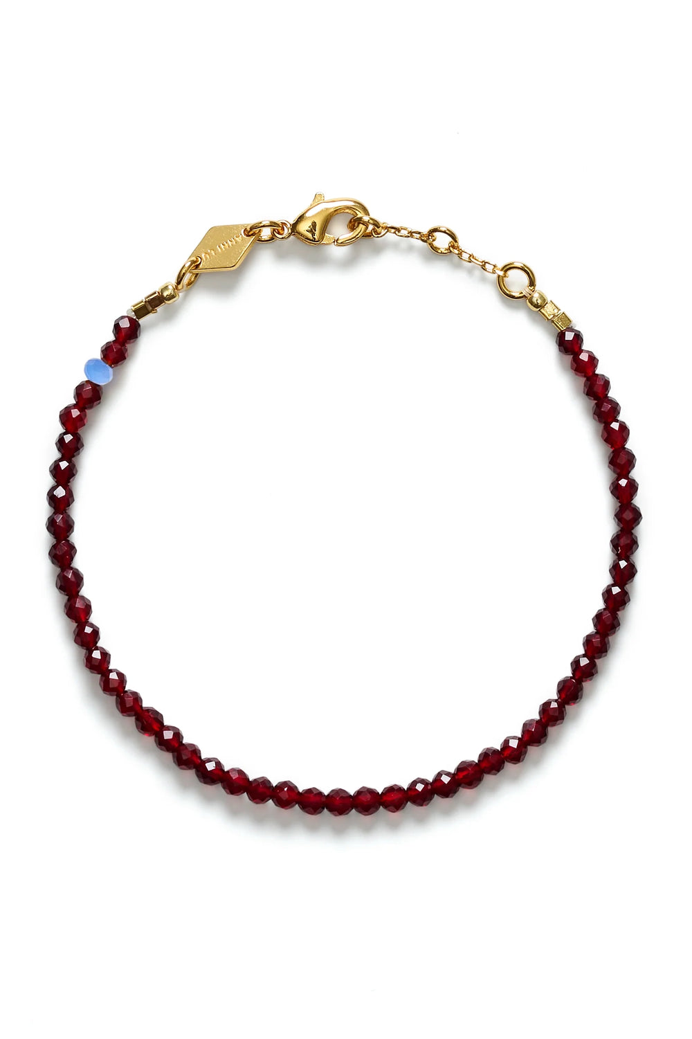 Tan Line Bracelet Deep Burgundy