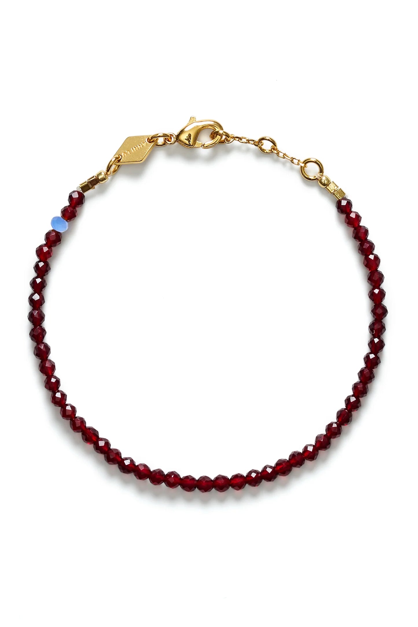 Tan Line Bracelet Deep Burgundy