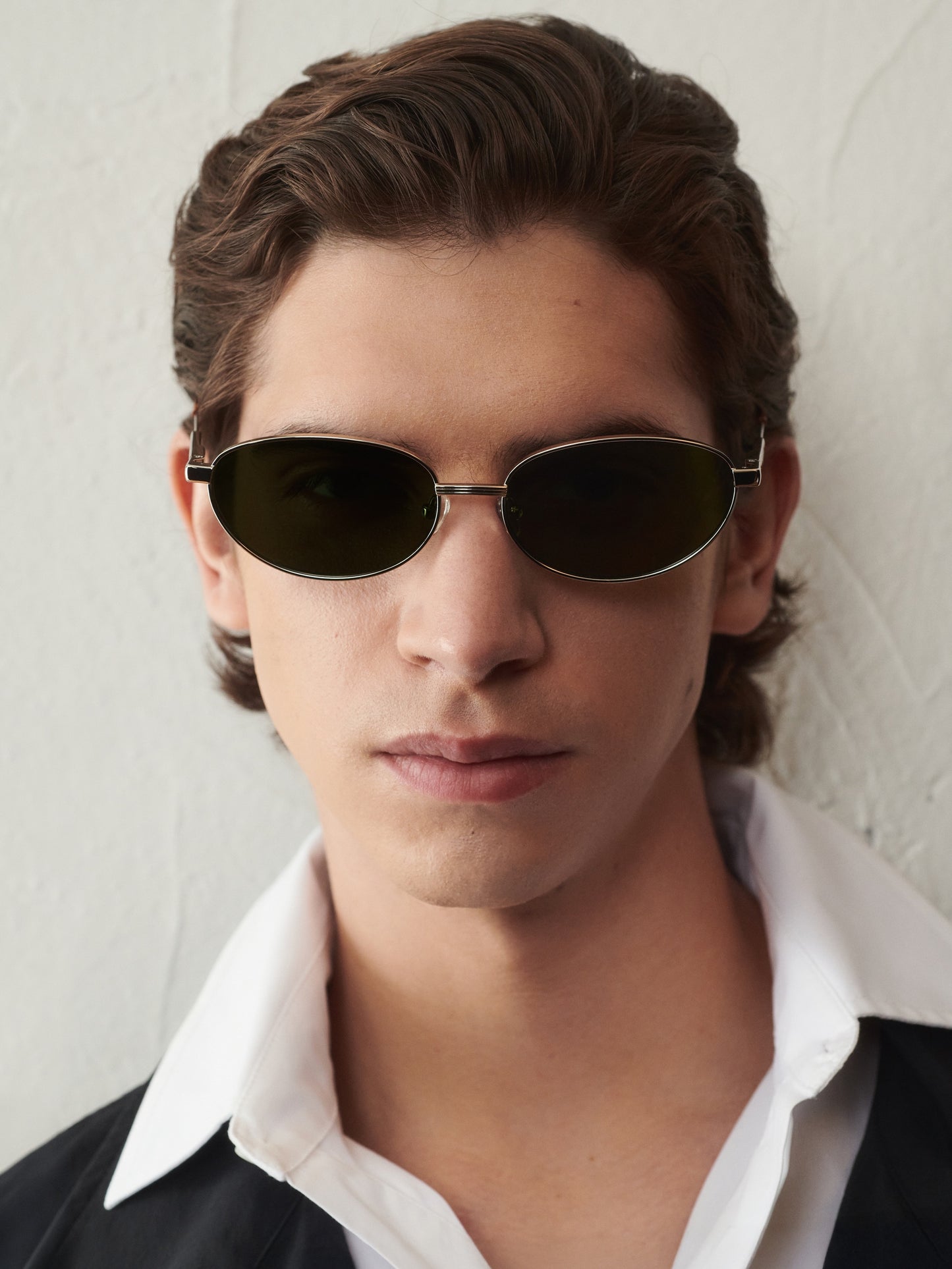 Jacquemus The Alba Sunglasses Silver Green