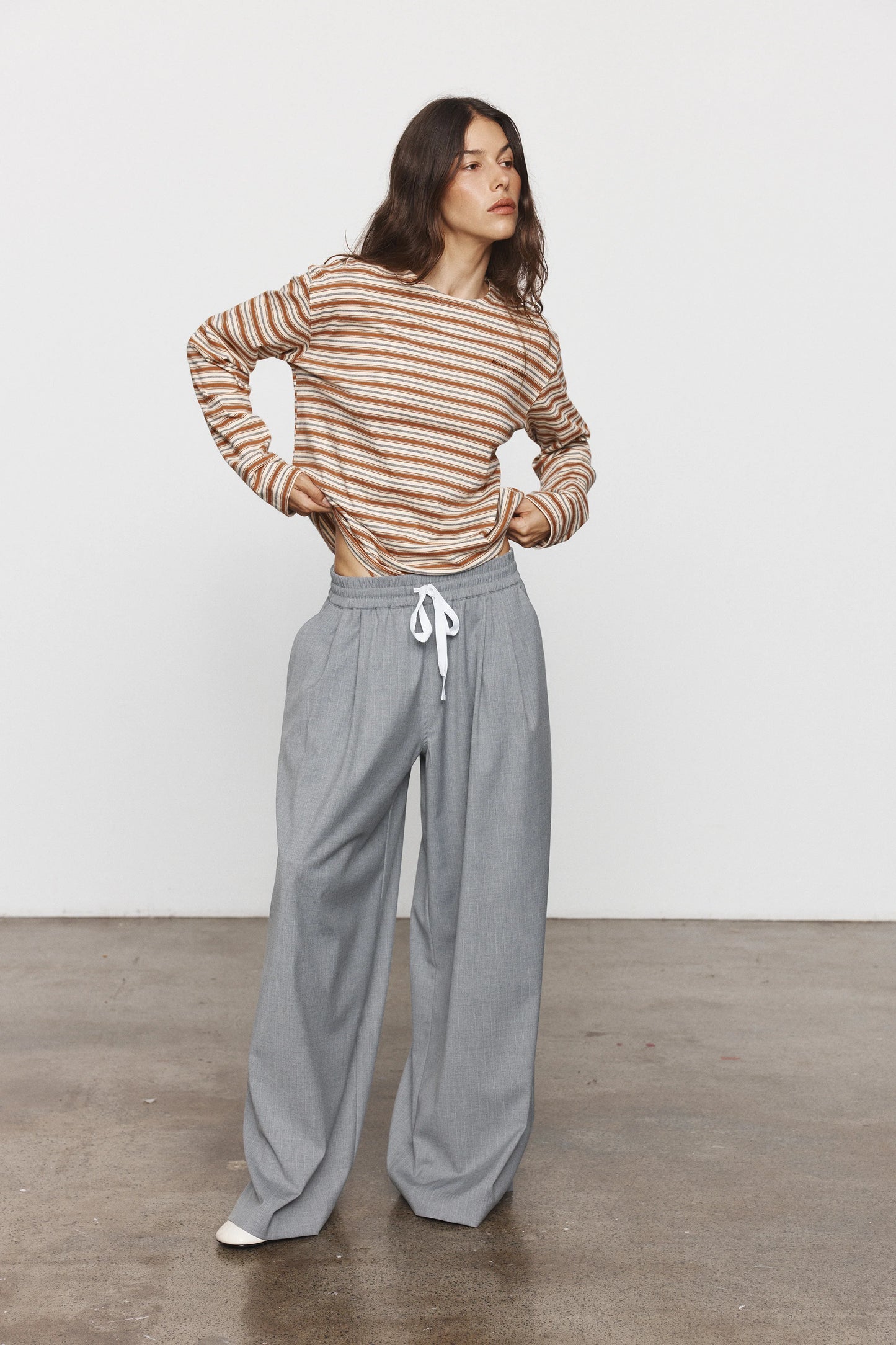 Blanca Mavis Trousers Grey