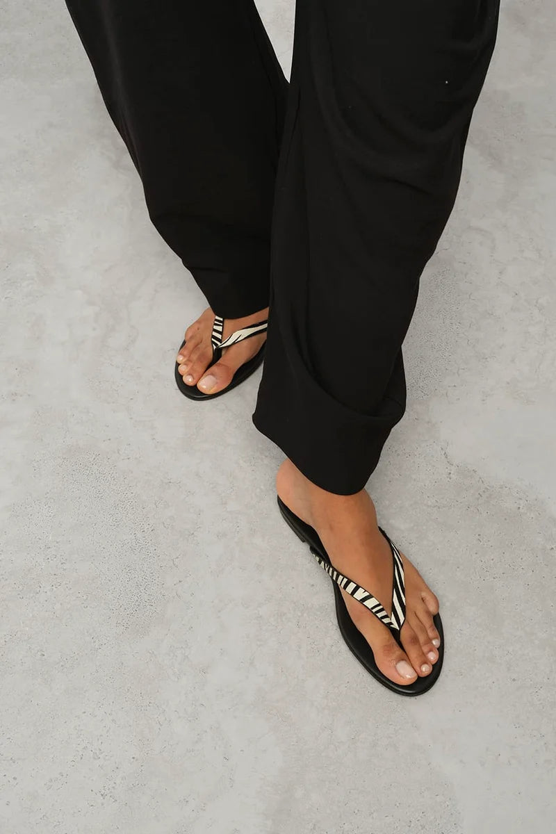 Nelson Made Sonni Sandal Zebra