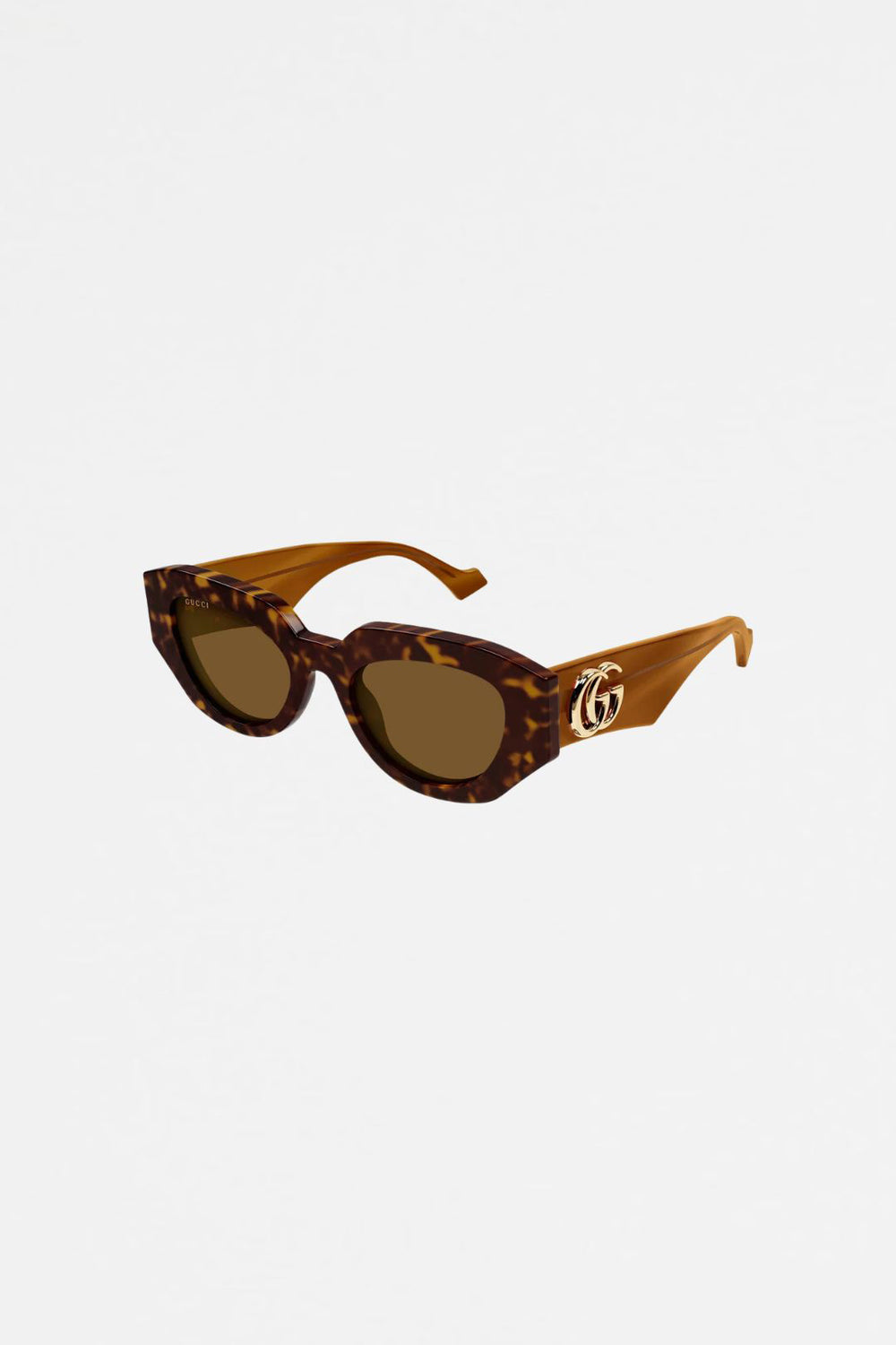 Gucci Oval Sunglasses Tortoiseshell GG1660S002 - Laneway Boutique