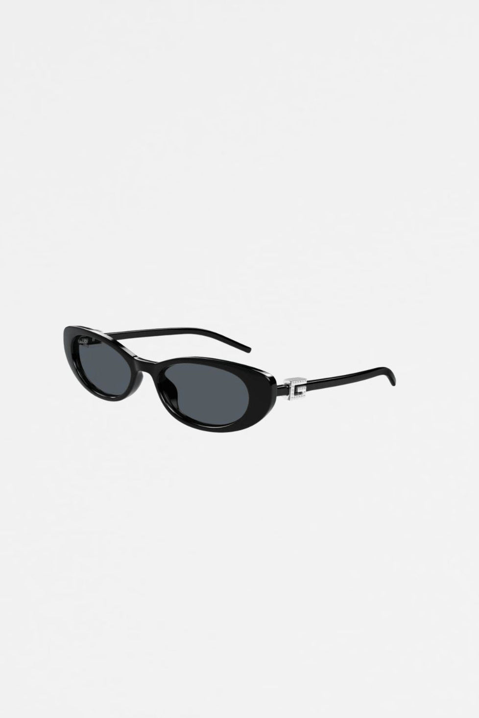Gucci Oval Sunglasses GG1680S002 Black Crystal
