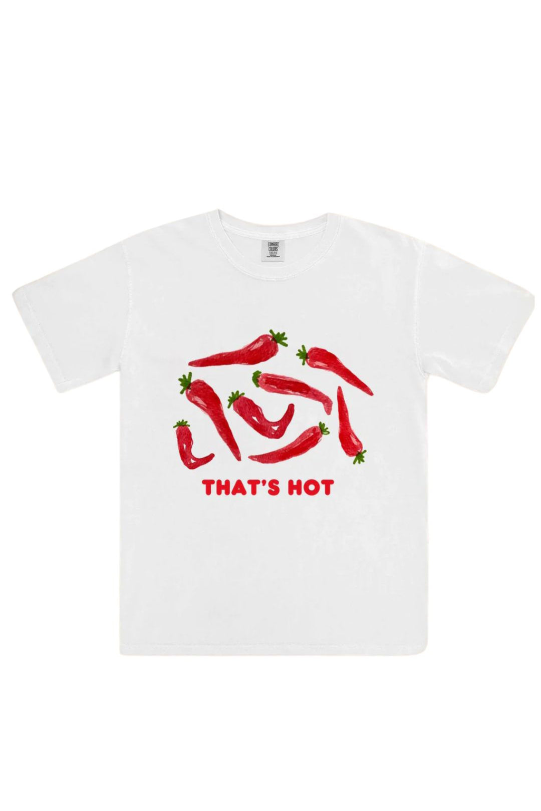 Thats Hot Tee White