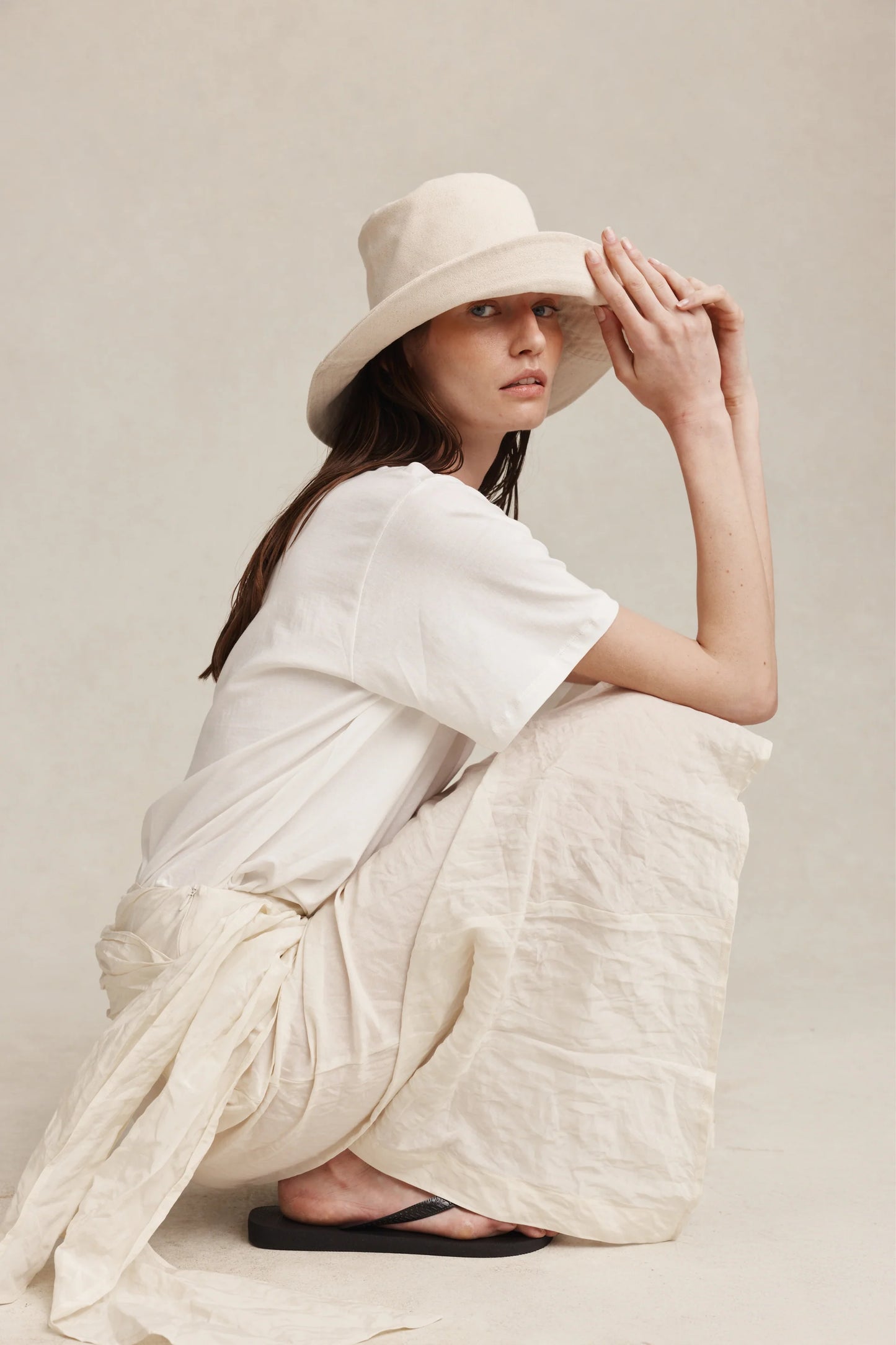Marle Nonna Hat Ivory