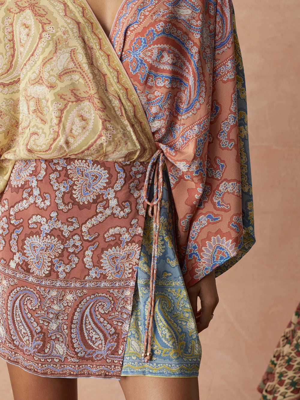 Boteh Caravane Silk Robe Dress