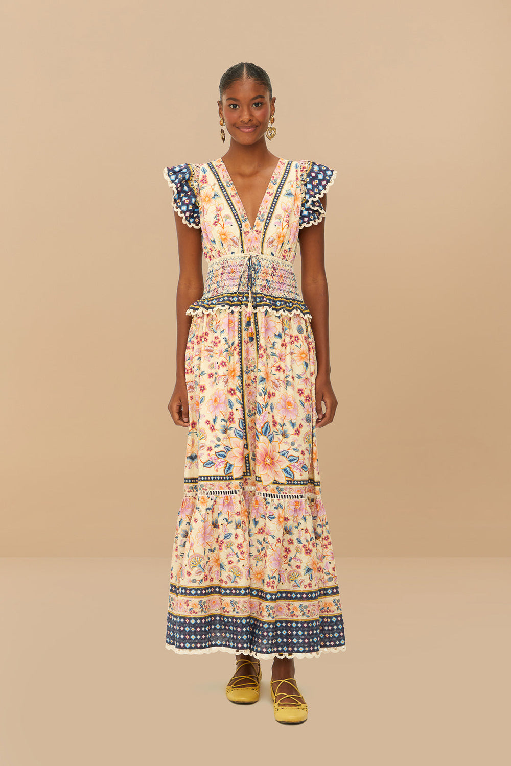 Superbloom Tapestry Maxi Dress