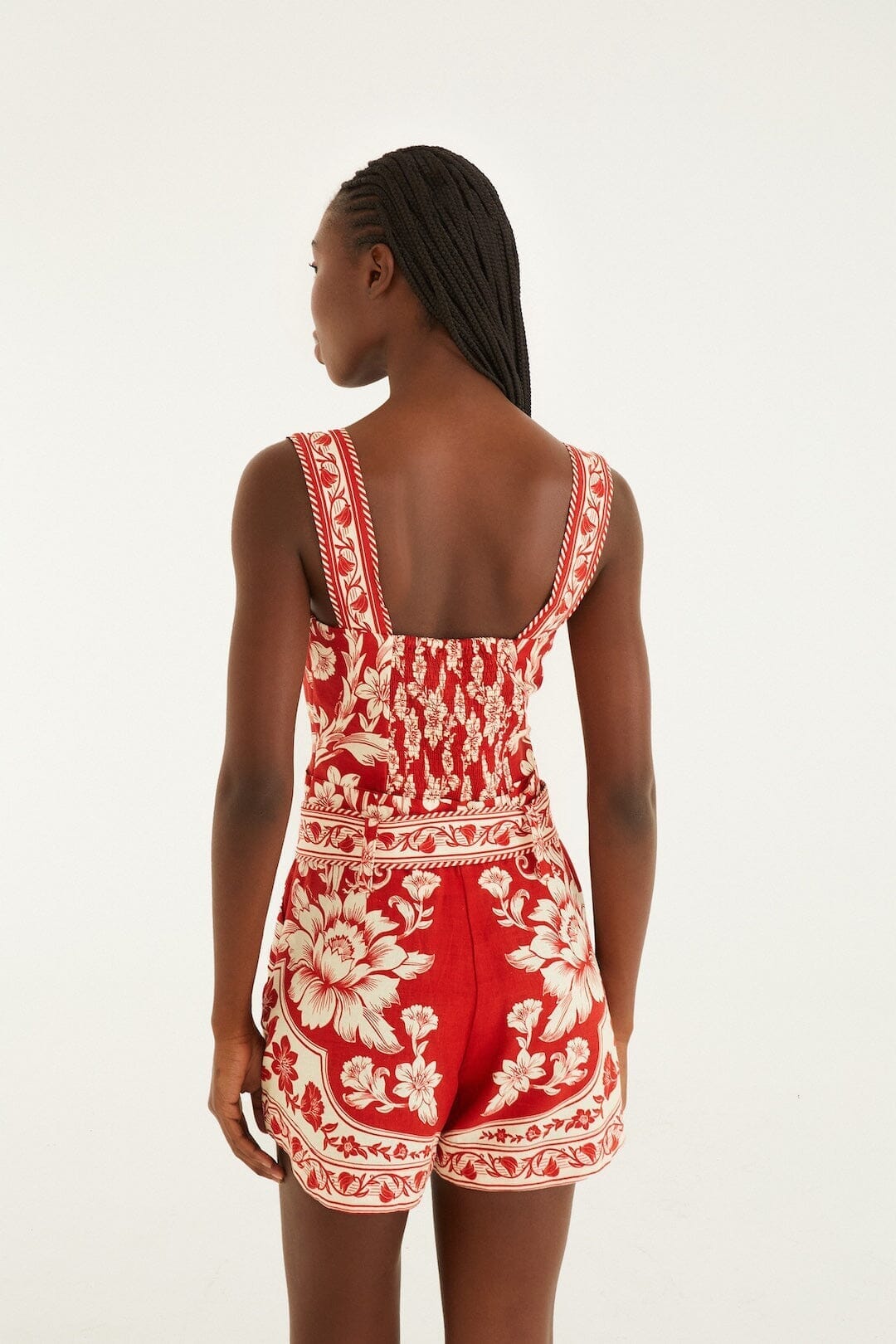 Guanacaste Red Gathering Romper