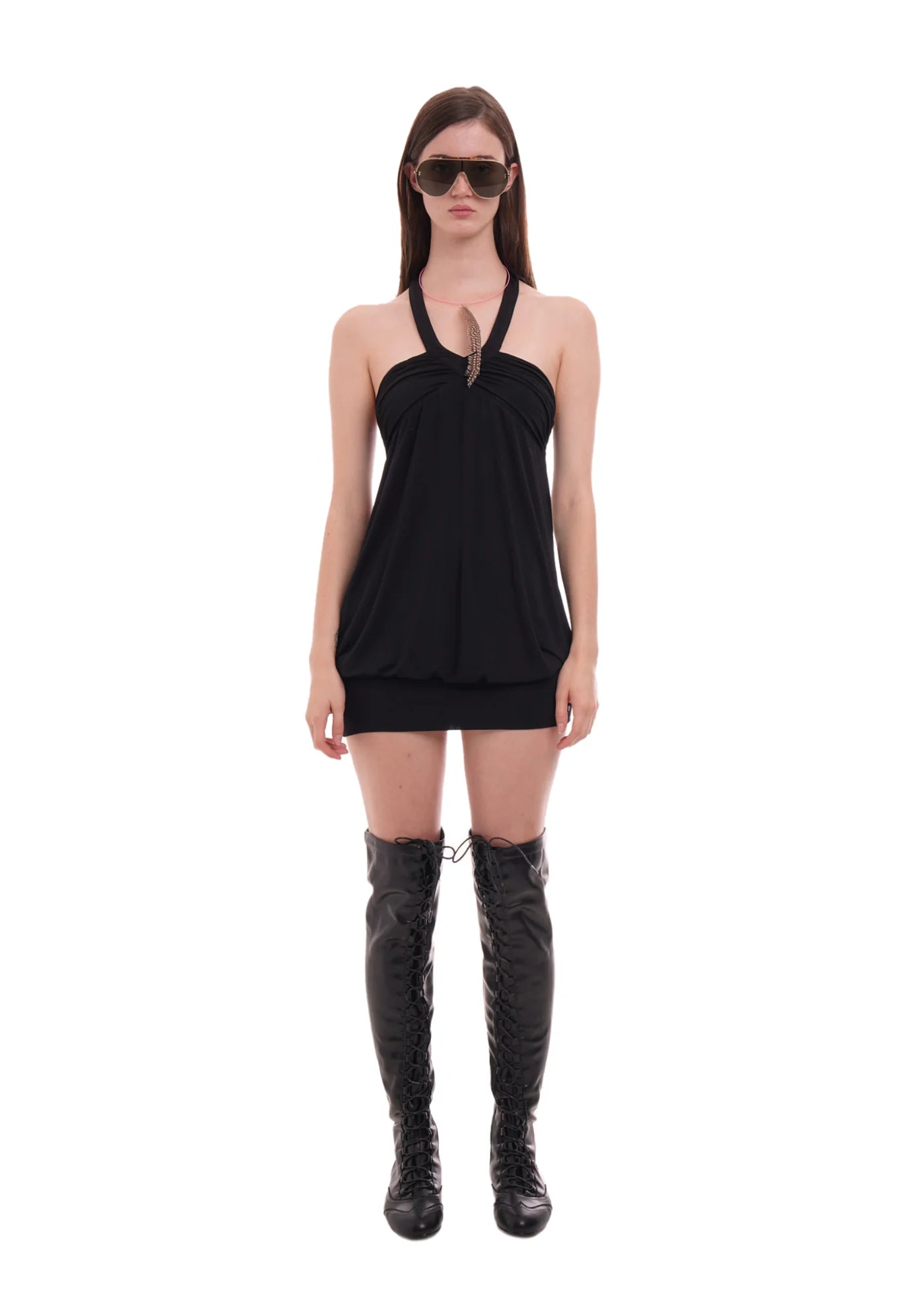 Nii Hai Twist Dress Black