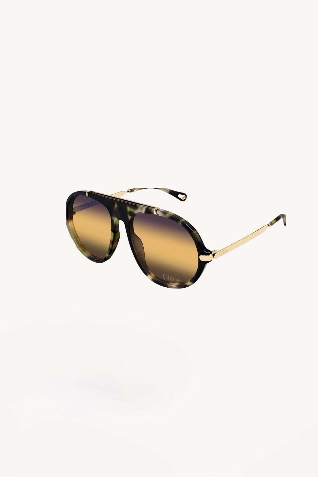 Chloe Aviator Sunglasses CH0357S003 Havana