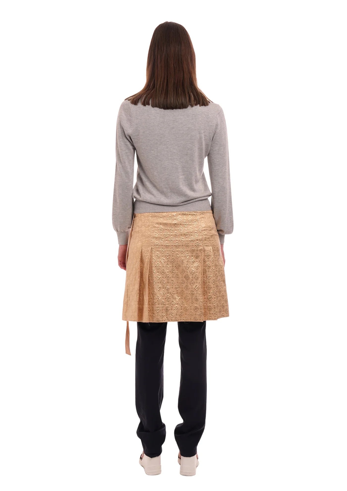 Nii hai Pullover Crop Grey Mar