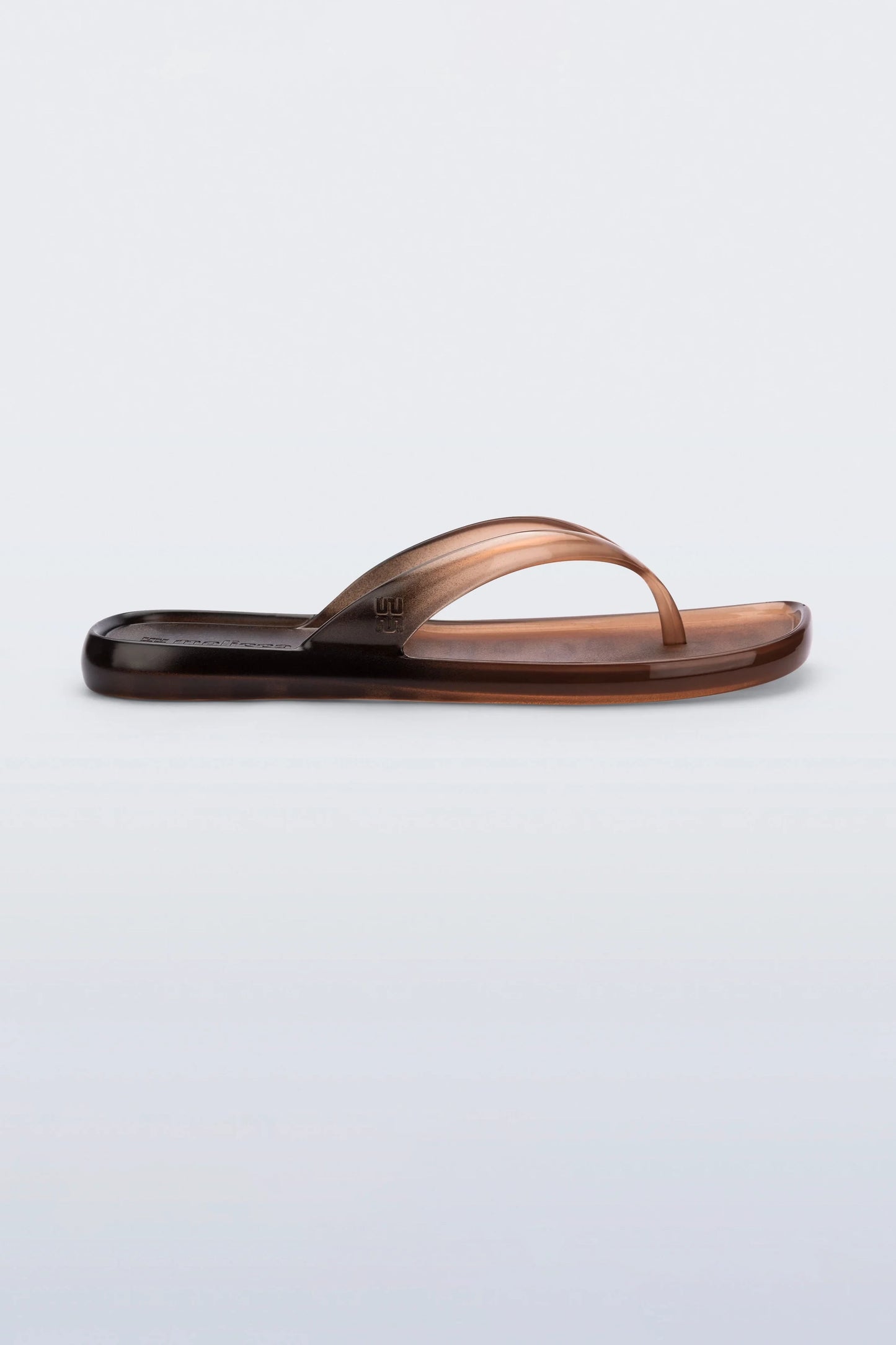 Melissa Beachwear Brown Black Thong