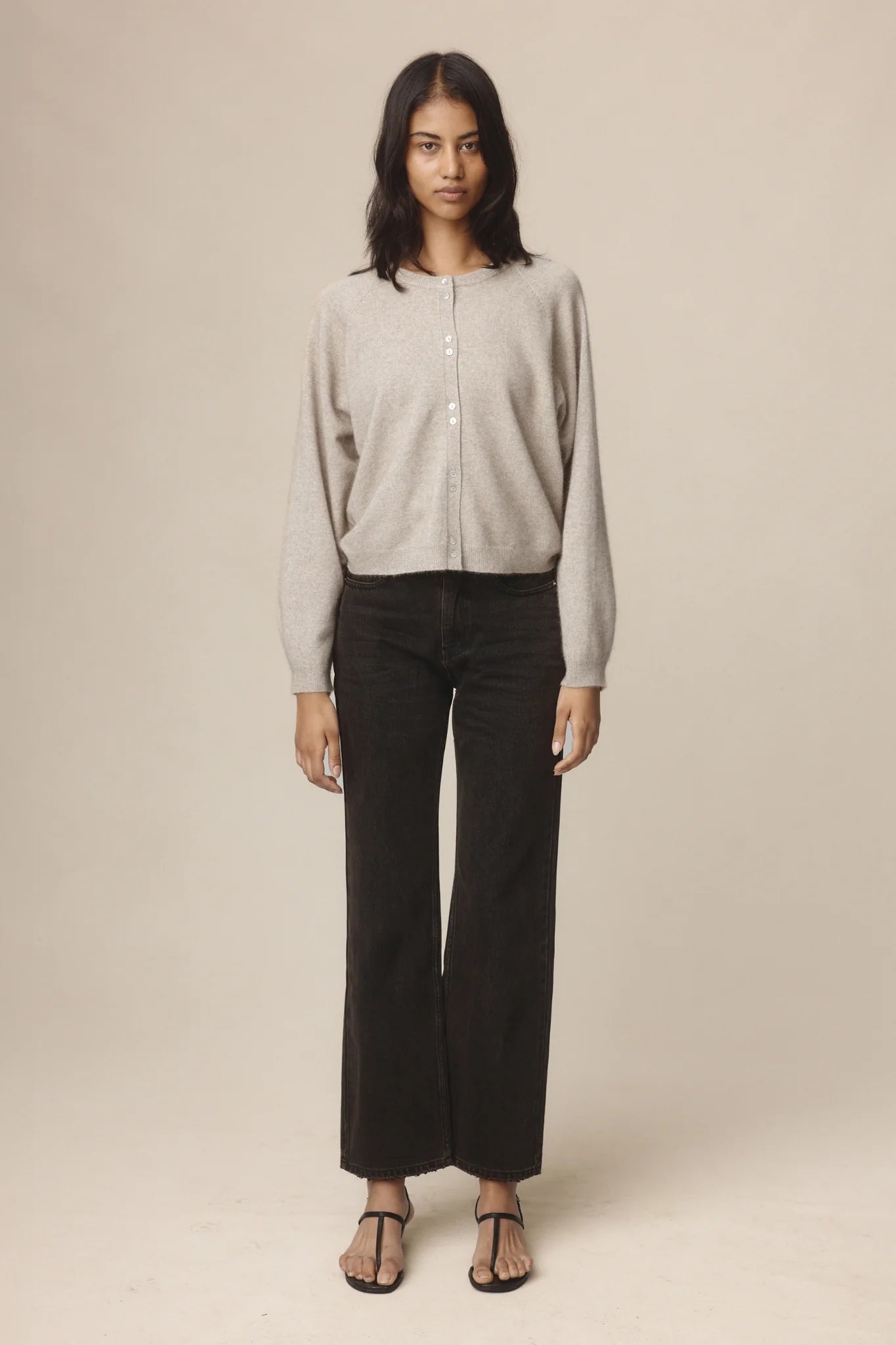 Babette Cardigan Buff