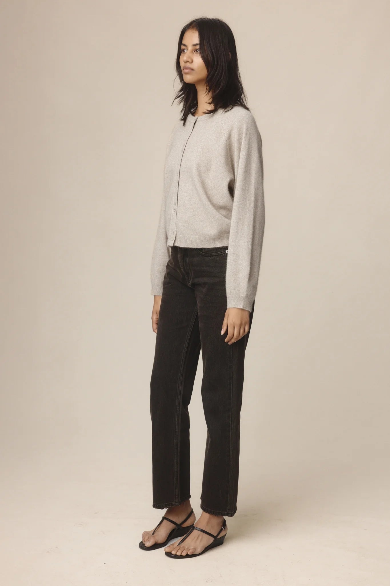 Babette Cardigan Buff