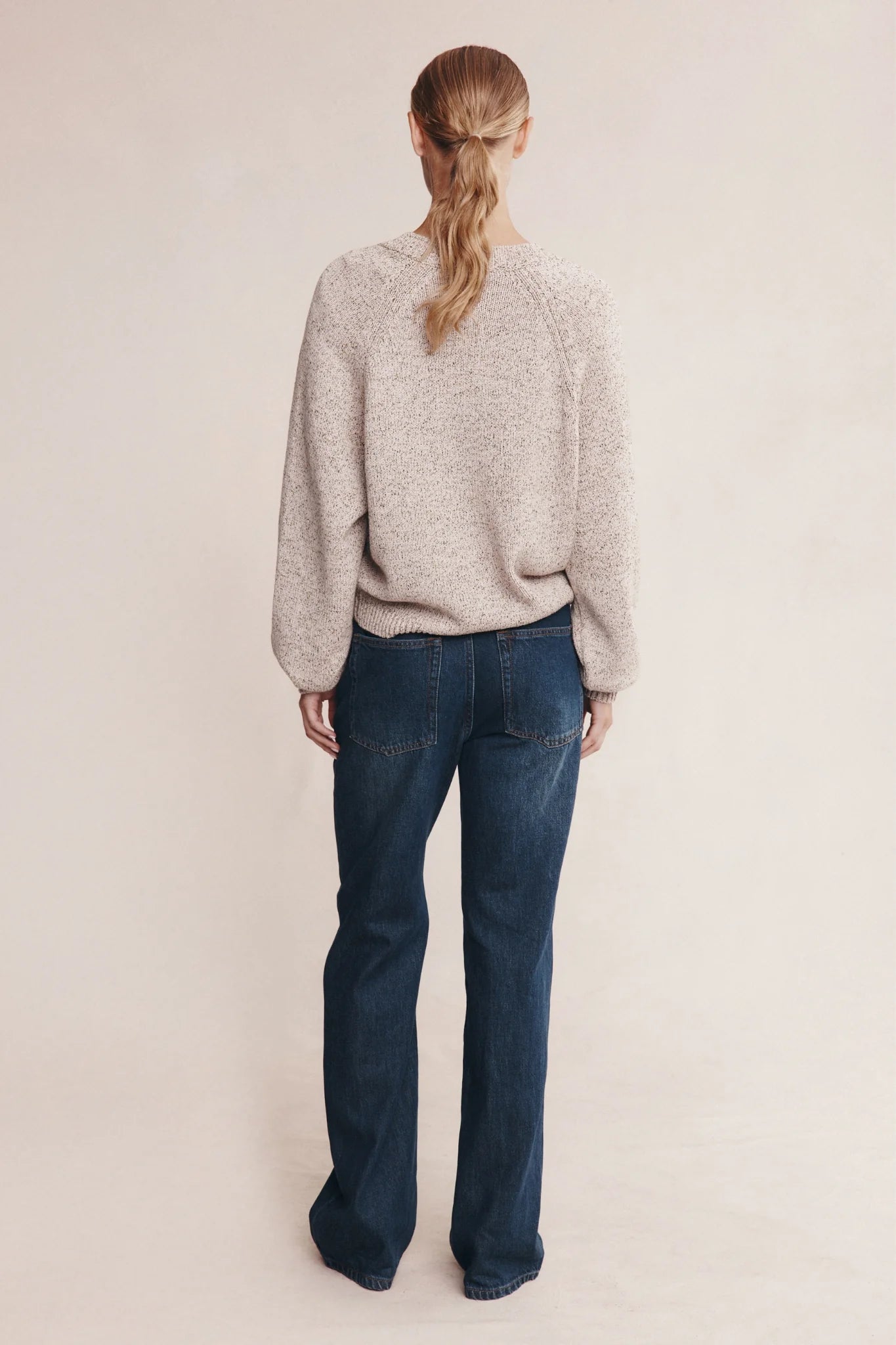 Marle Moss Sweater Fleur Speckle