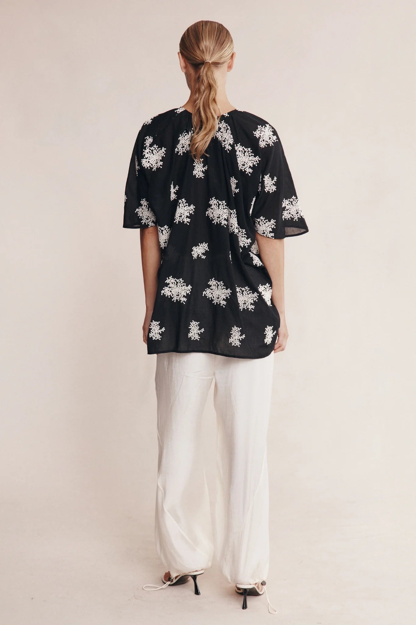 Marle Liberty Short Sleeve Shirt Rice Flower