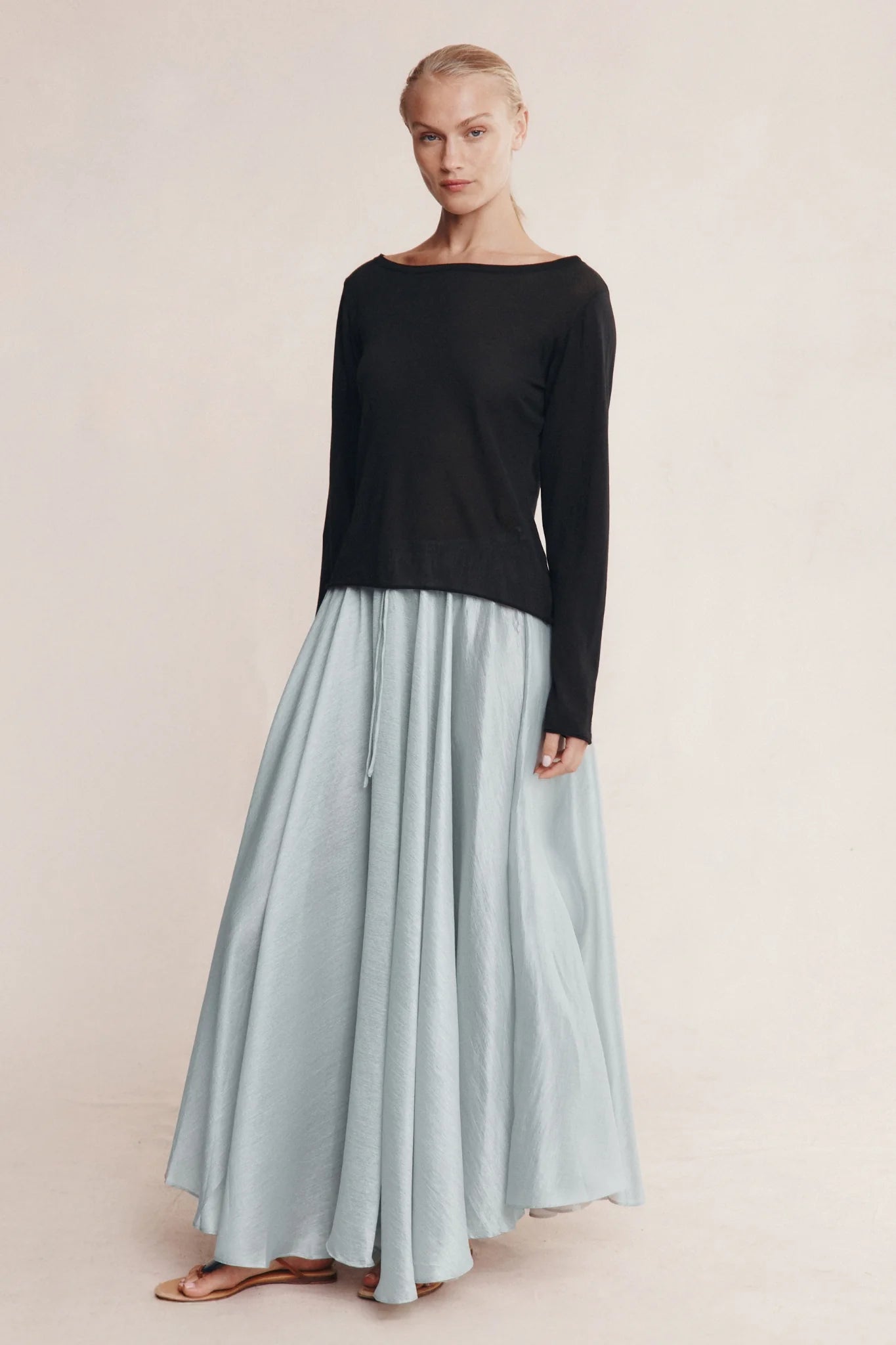 Marle Jill Knit Top Black
