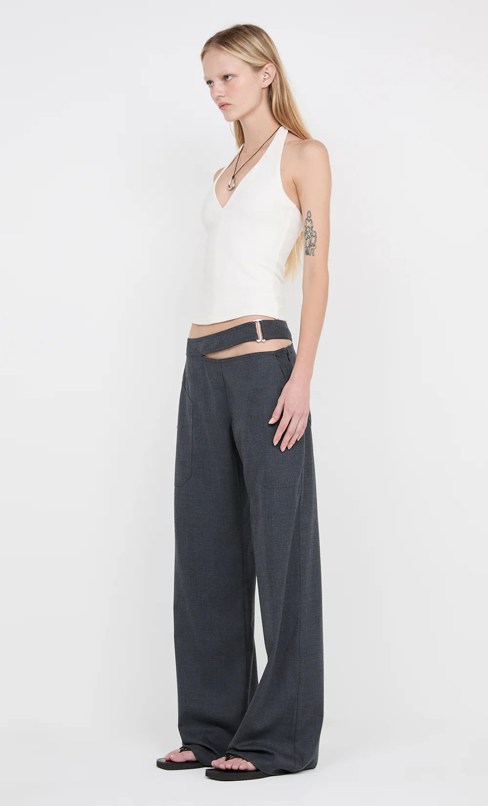 Ione Halter Top Ivory