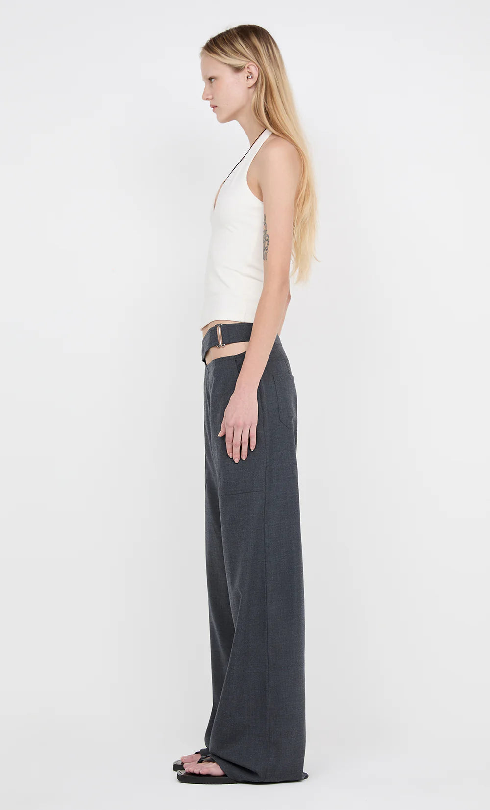 Ione Halter Top Ivory