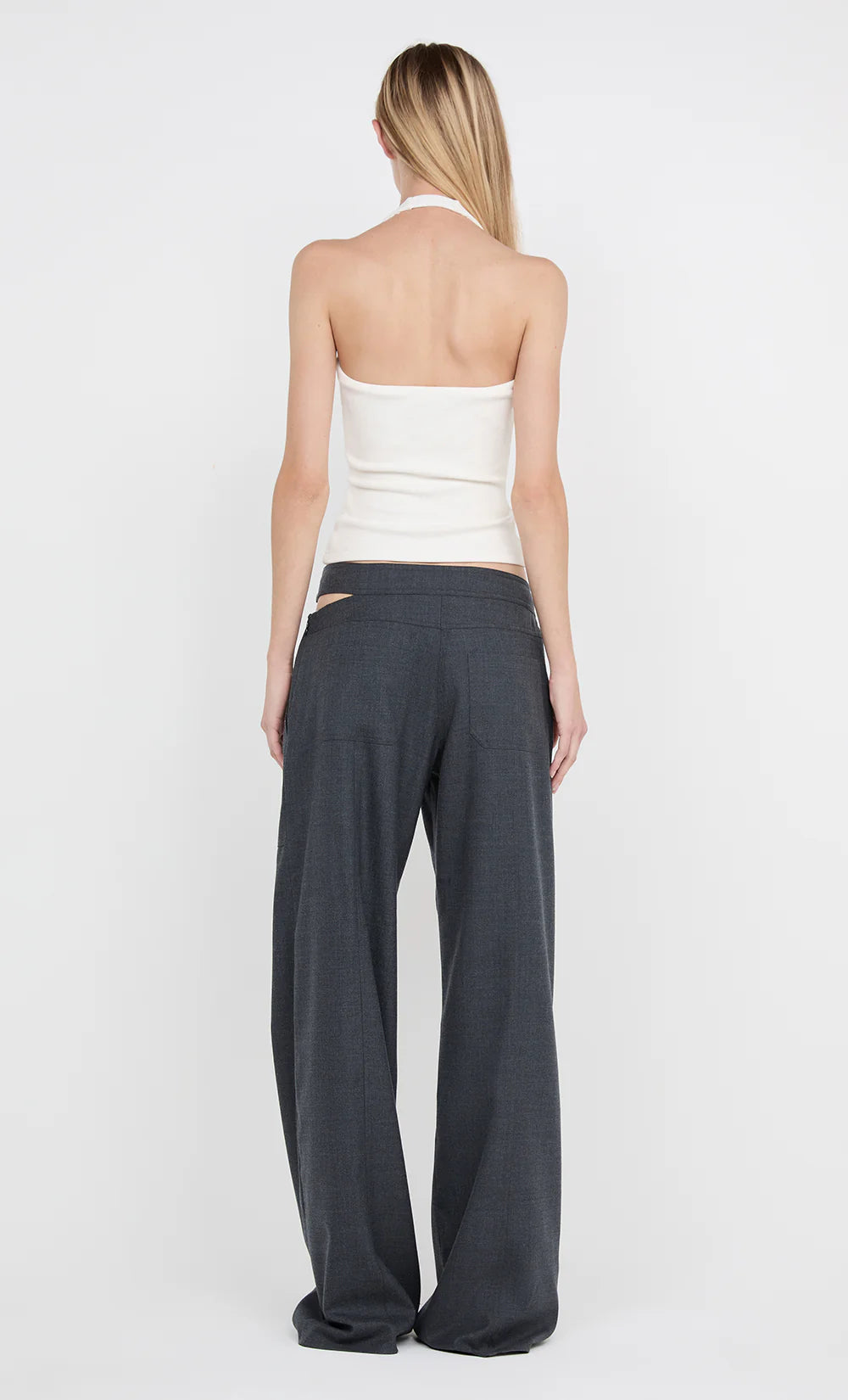 Ione Halter Top Ivory