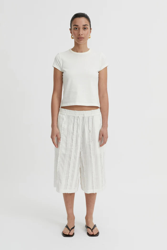 Cadence Shorts White