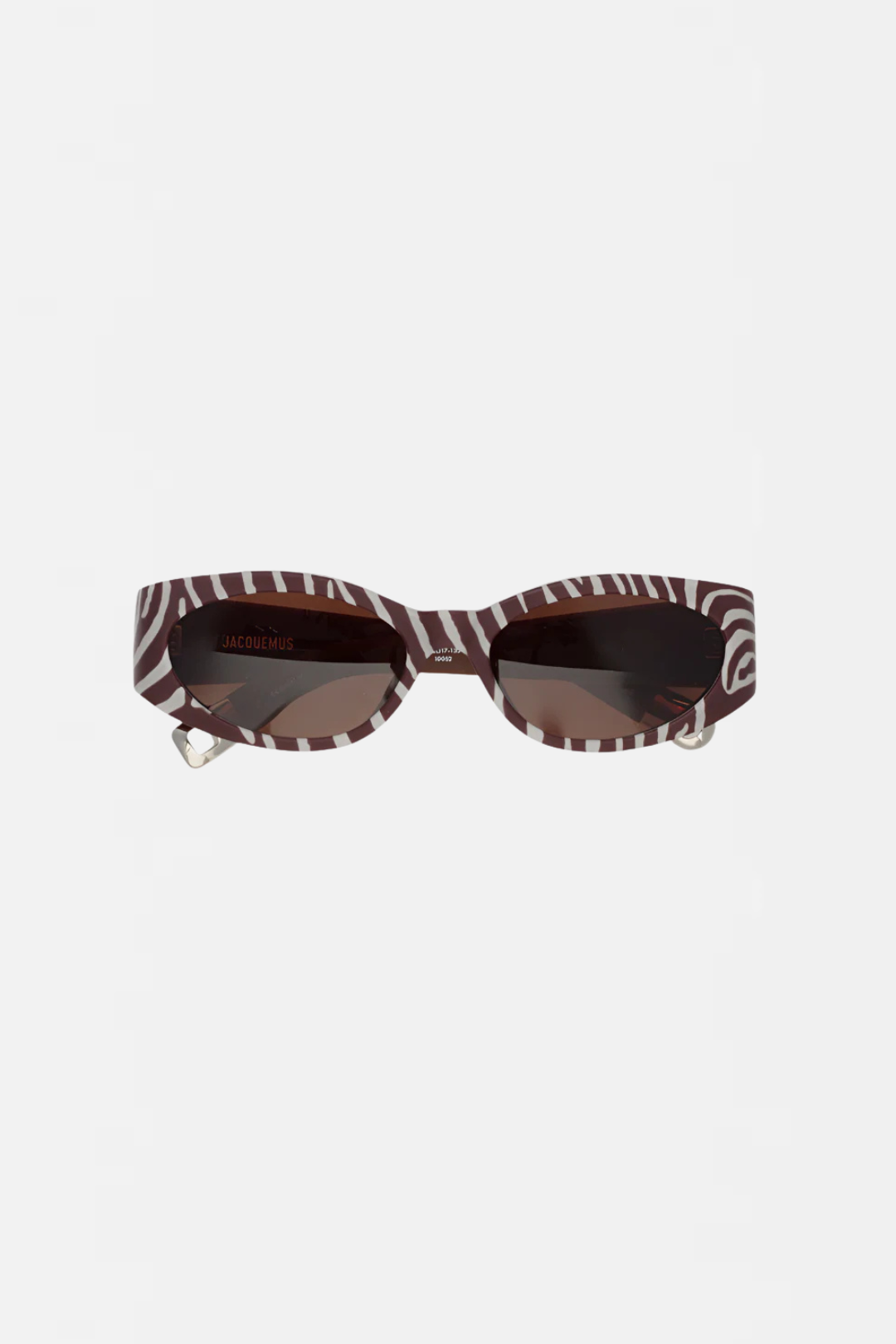 Jacquemus Ovalo Sunglasses Zebra