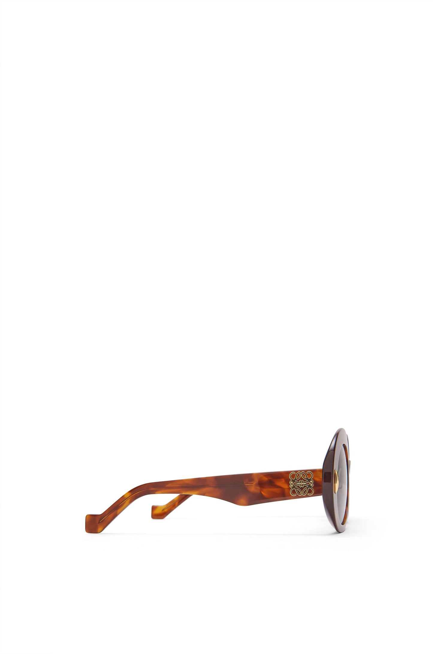 Loewe Anagram Round Tort Sunglasses LW40146I