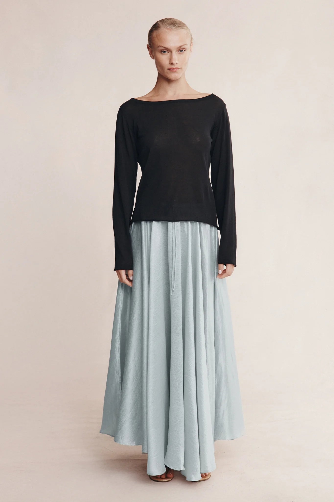 Marle Jill Knit Top Black