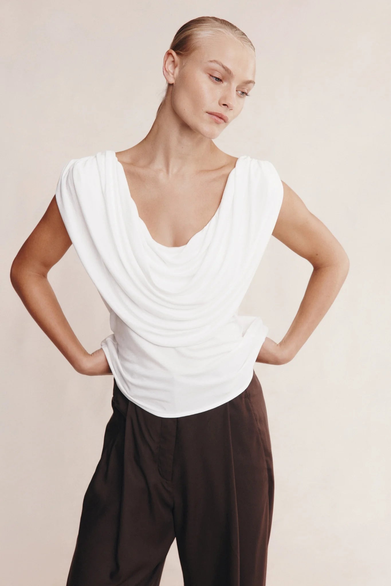 Marle Wini Top Ivory